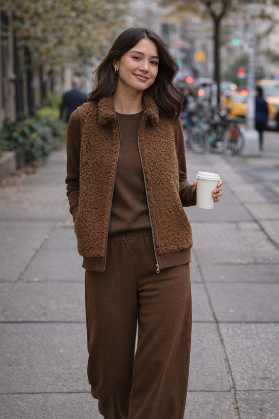 Conjunto de 3 piezas cálido y súper cómodo para mujer.
