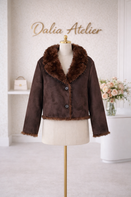 CAZADORA REVERSIBLE DOBLE FAZ EFECTO PELO