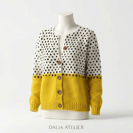 ADELINE | Cárdigan de Lunares