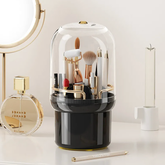Organizador giratorio de maquillaje Luxe Dome