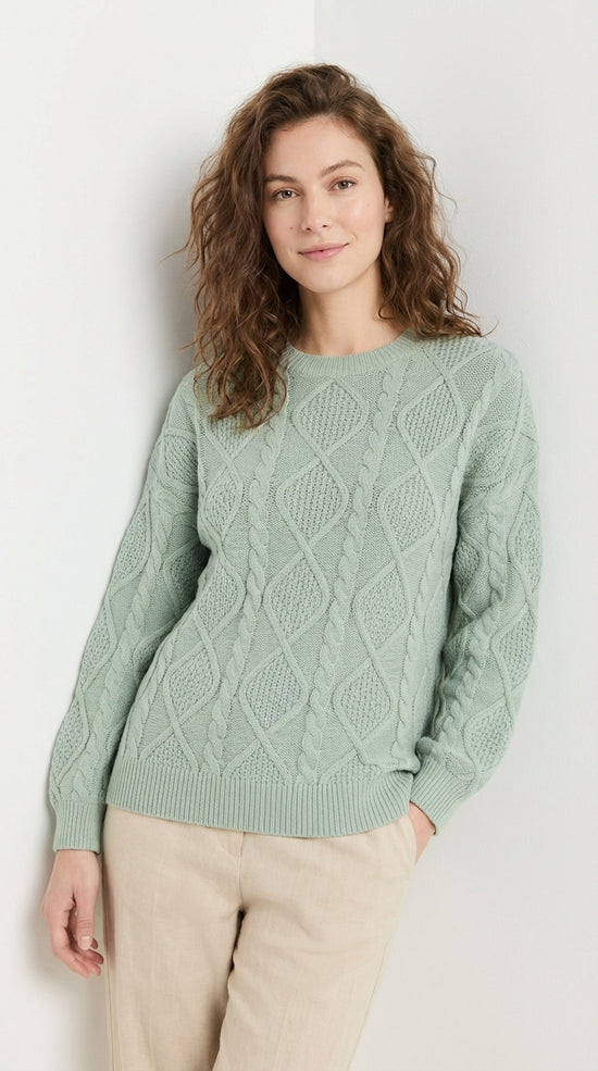 Lore | Suéter elegante con mangas farol y comodidad.