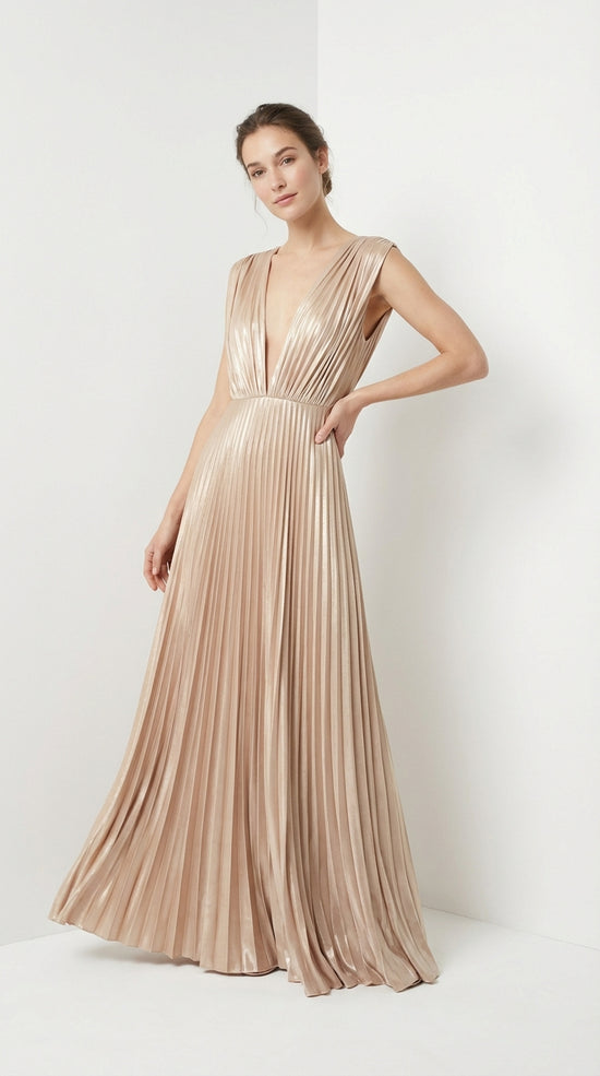 TIRSÁ | Vestido glamuroso.