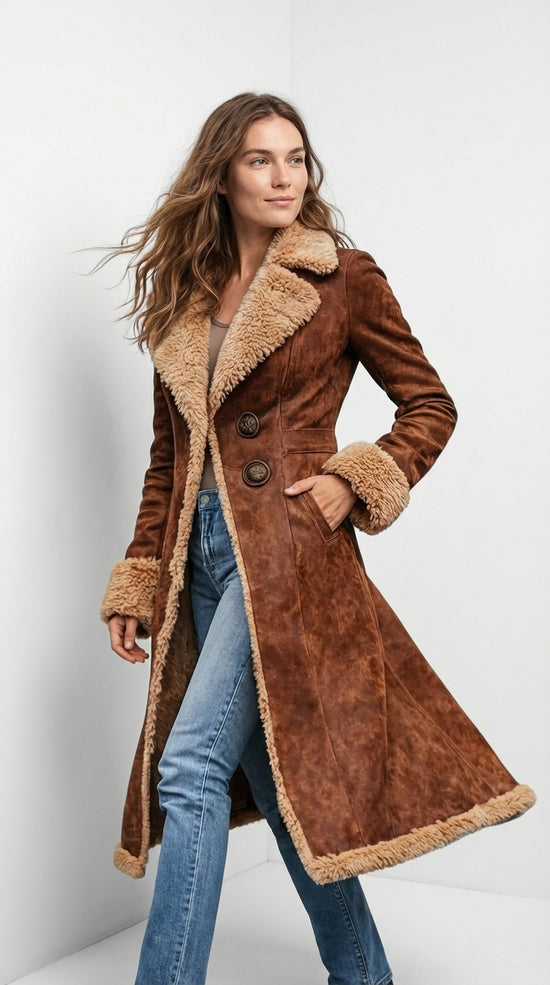 Eva™ | Abrigo largo estilo vintage